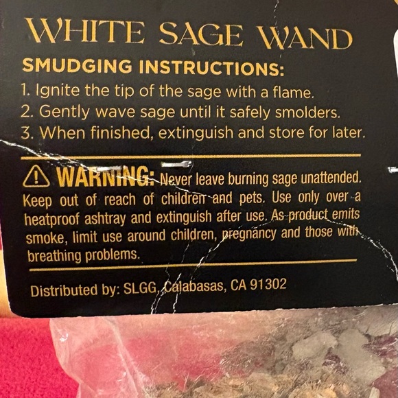 Natural White Sage Smudge Stick - Picture 3 of 8